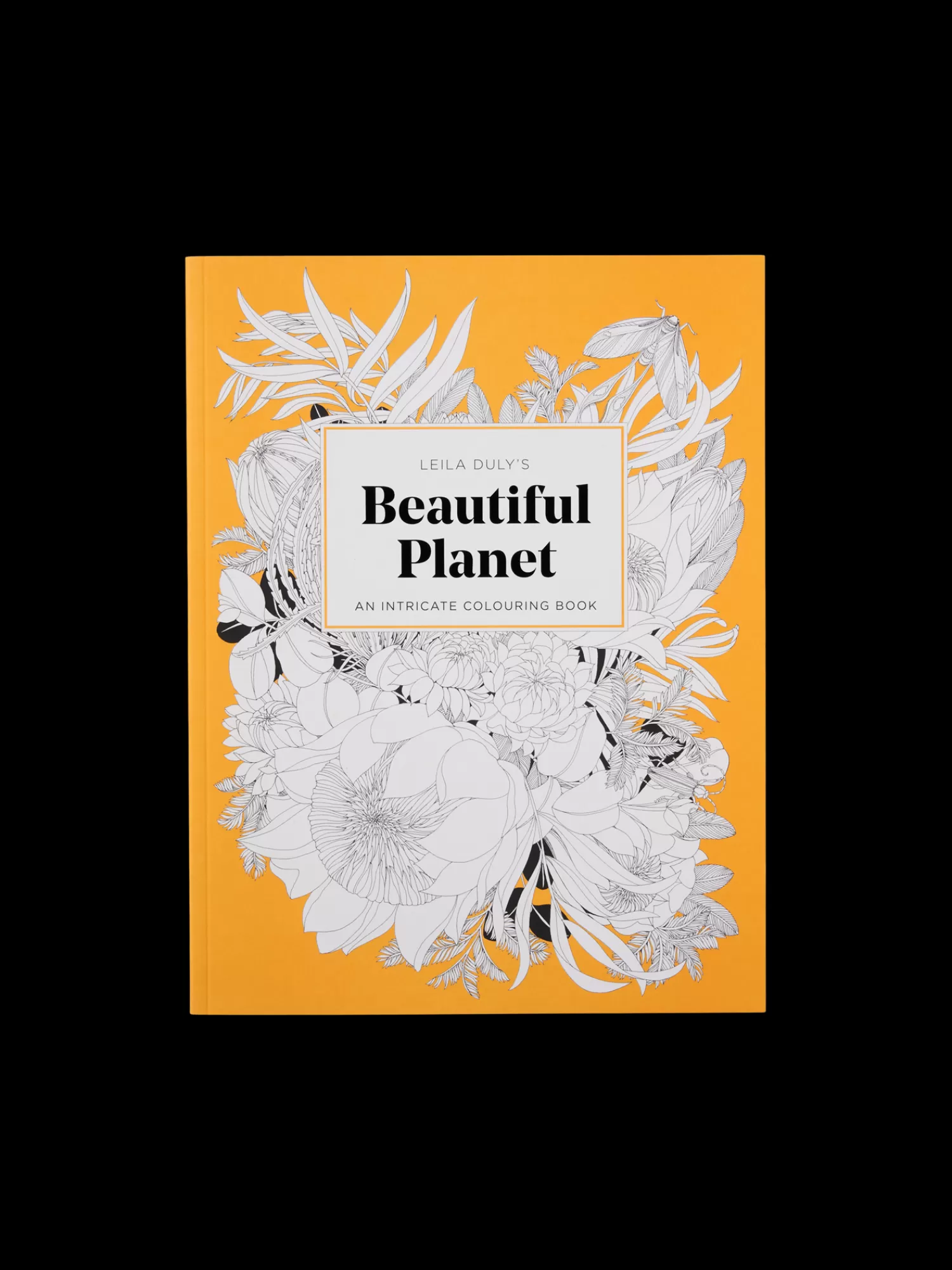 Søstrene Grene Beautiful Planet Colouring Book Yellow Sale