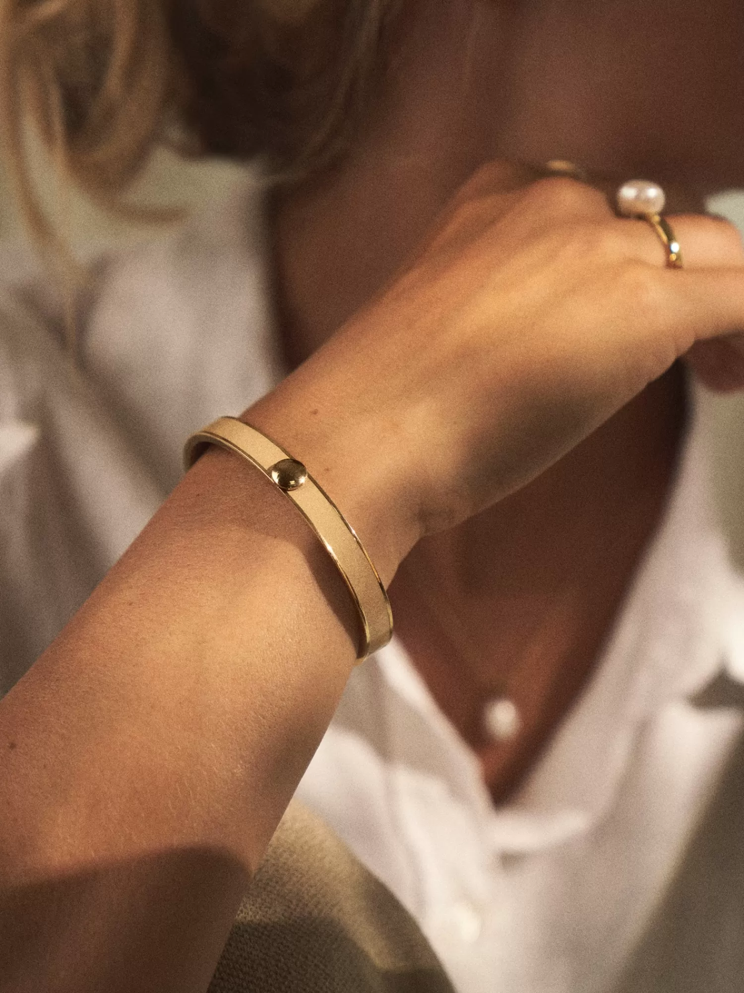 Søstrene Grene Capri-armbånd Camel New