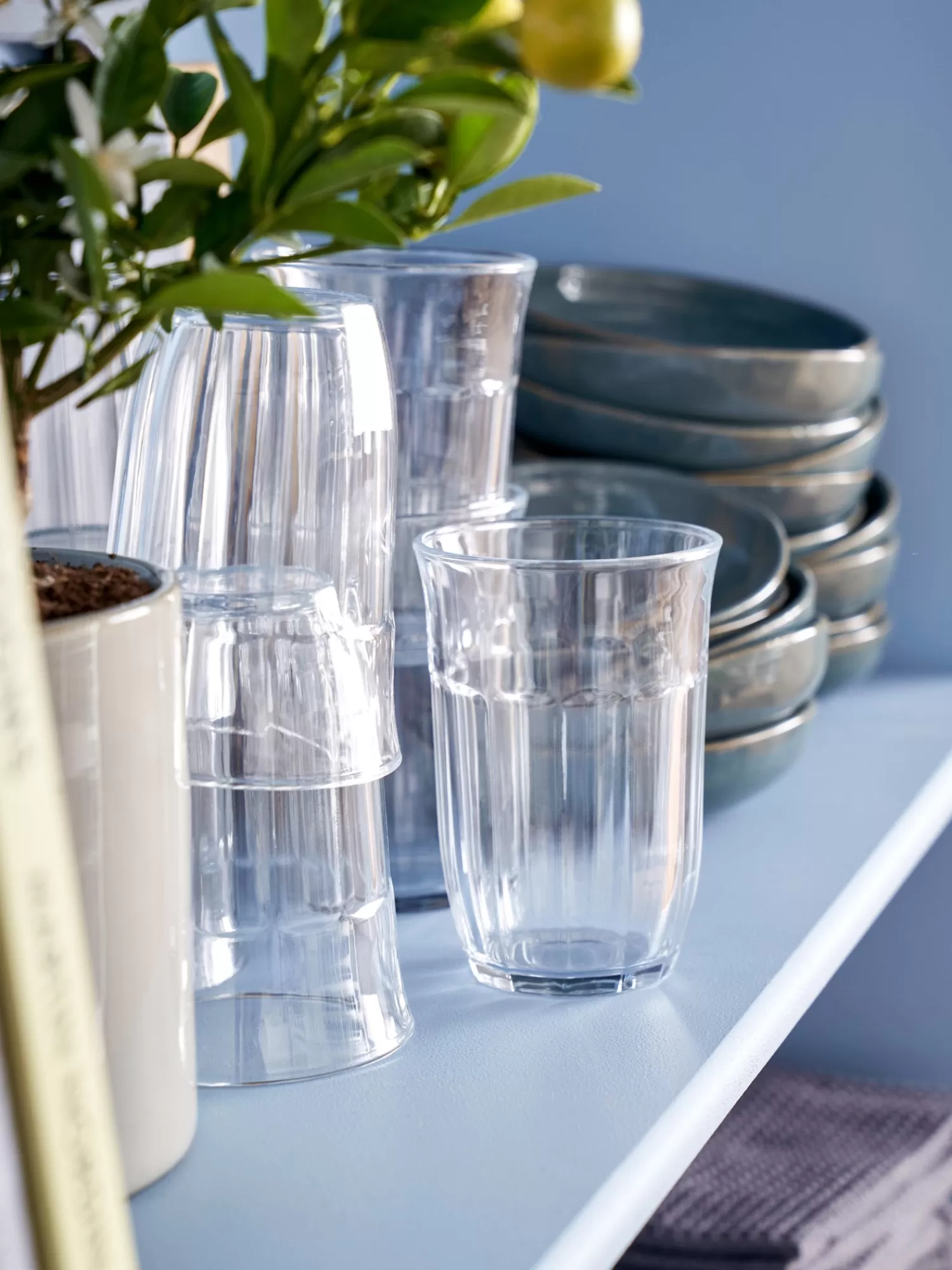 Søstrene Grene Drikkeglas 4-pak Clear Flash Sale