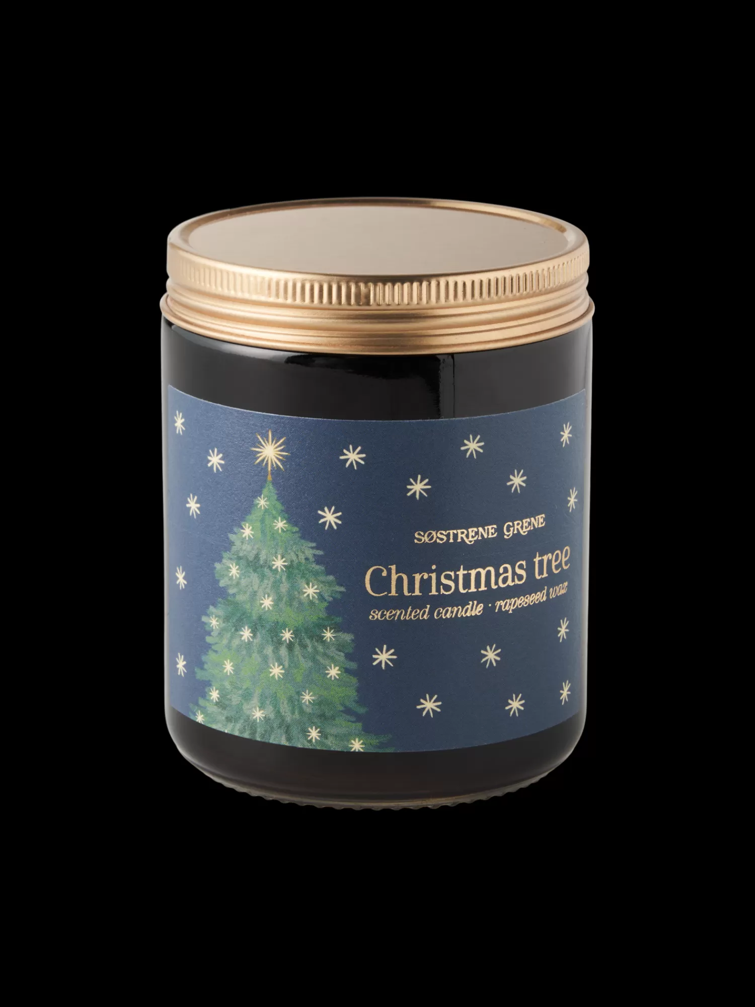 Søstrene Grene Duftlys Christmas Tree Brown Hot