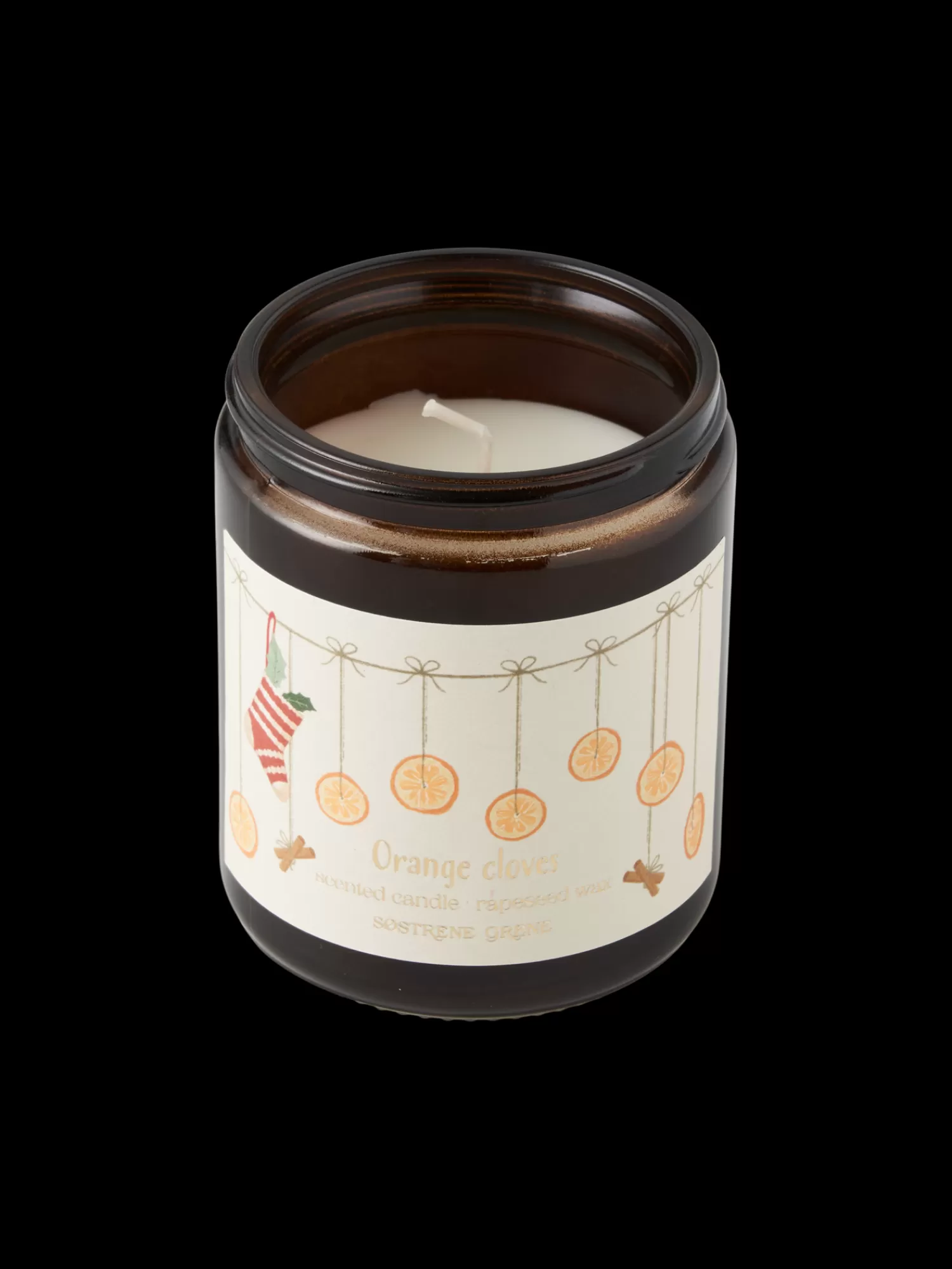 Søstrene Grene Duftlys Orange Cloves Brown Flash Sale