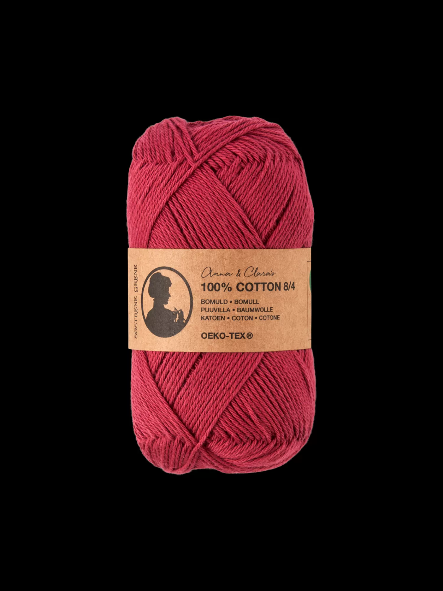 Søstrene Grene Garn 8/4 Brick Red Cheap