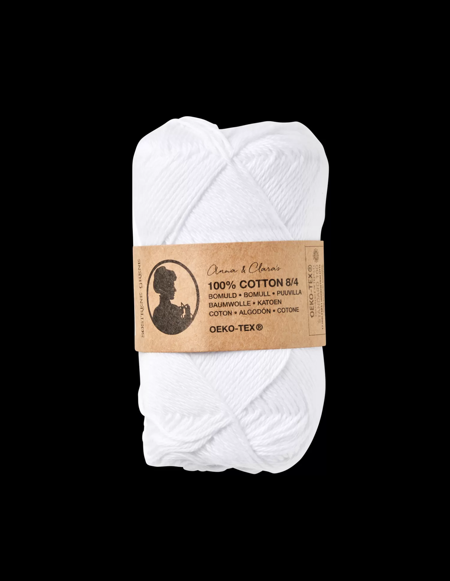 Søstrene Grene Garn 8/4 White Cheap