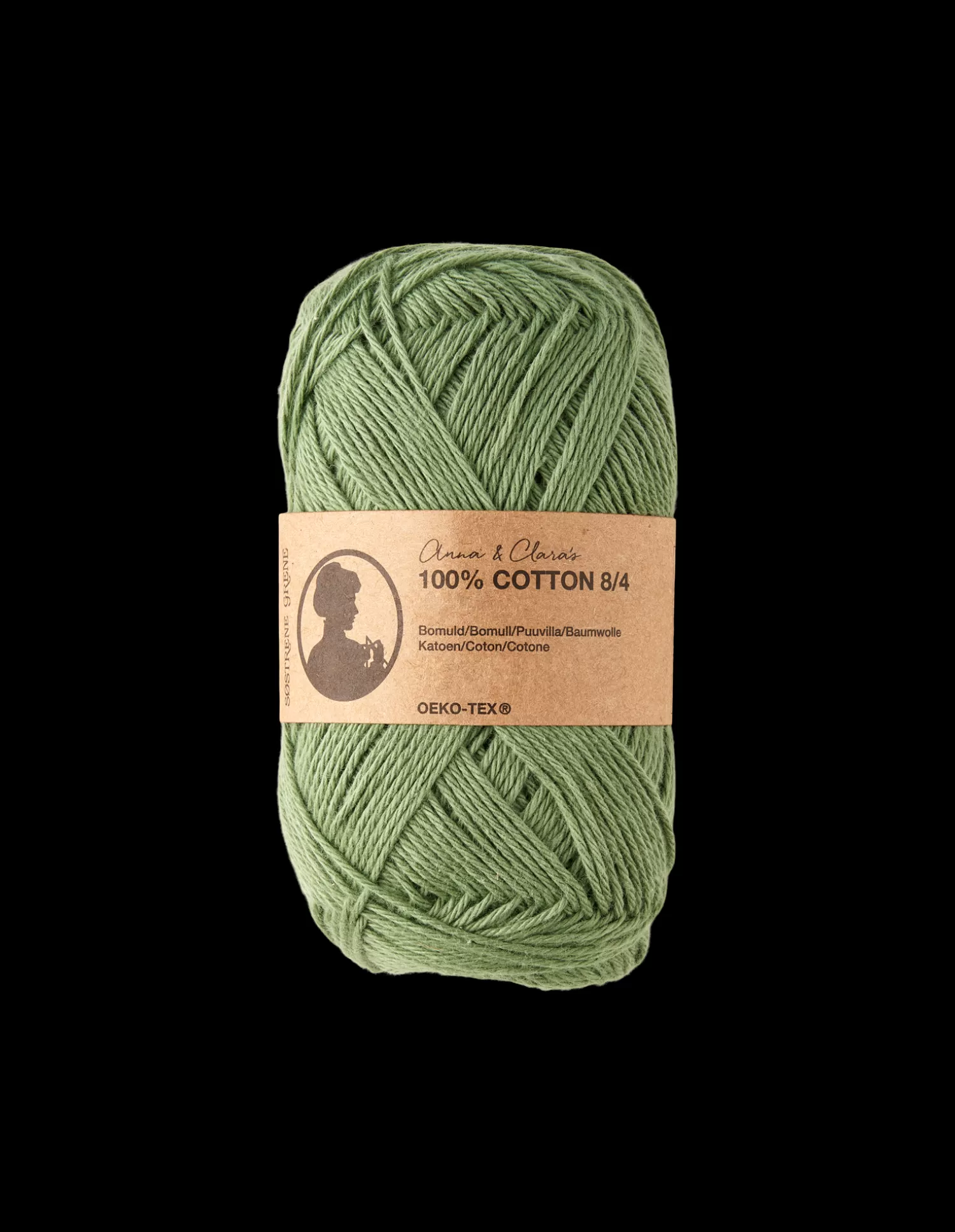 Søstrene Grene Garn 8/4 Moss Green Cheap