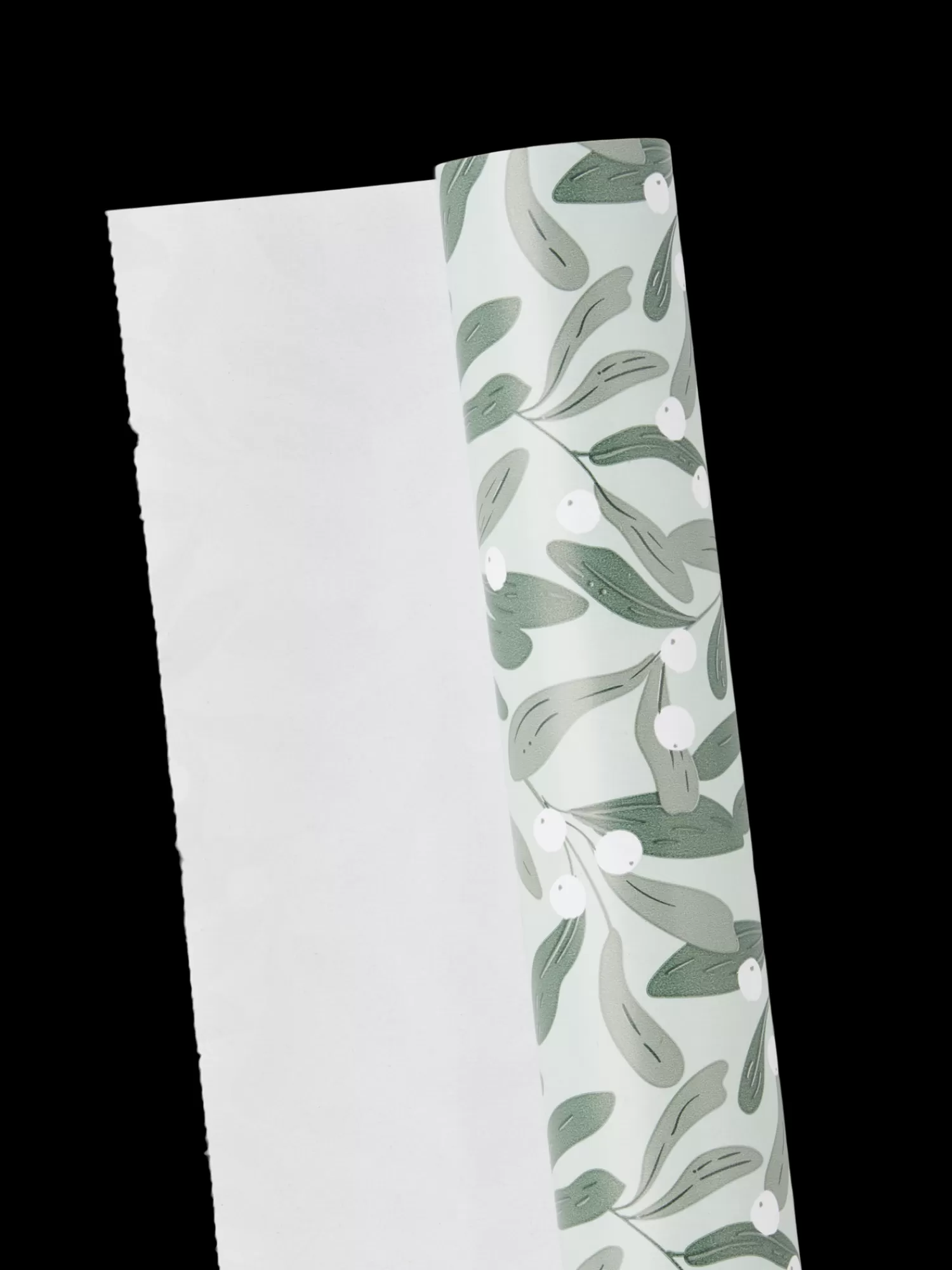 Søstrene Grene Gavepapir Dusty Green Best Sale