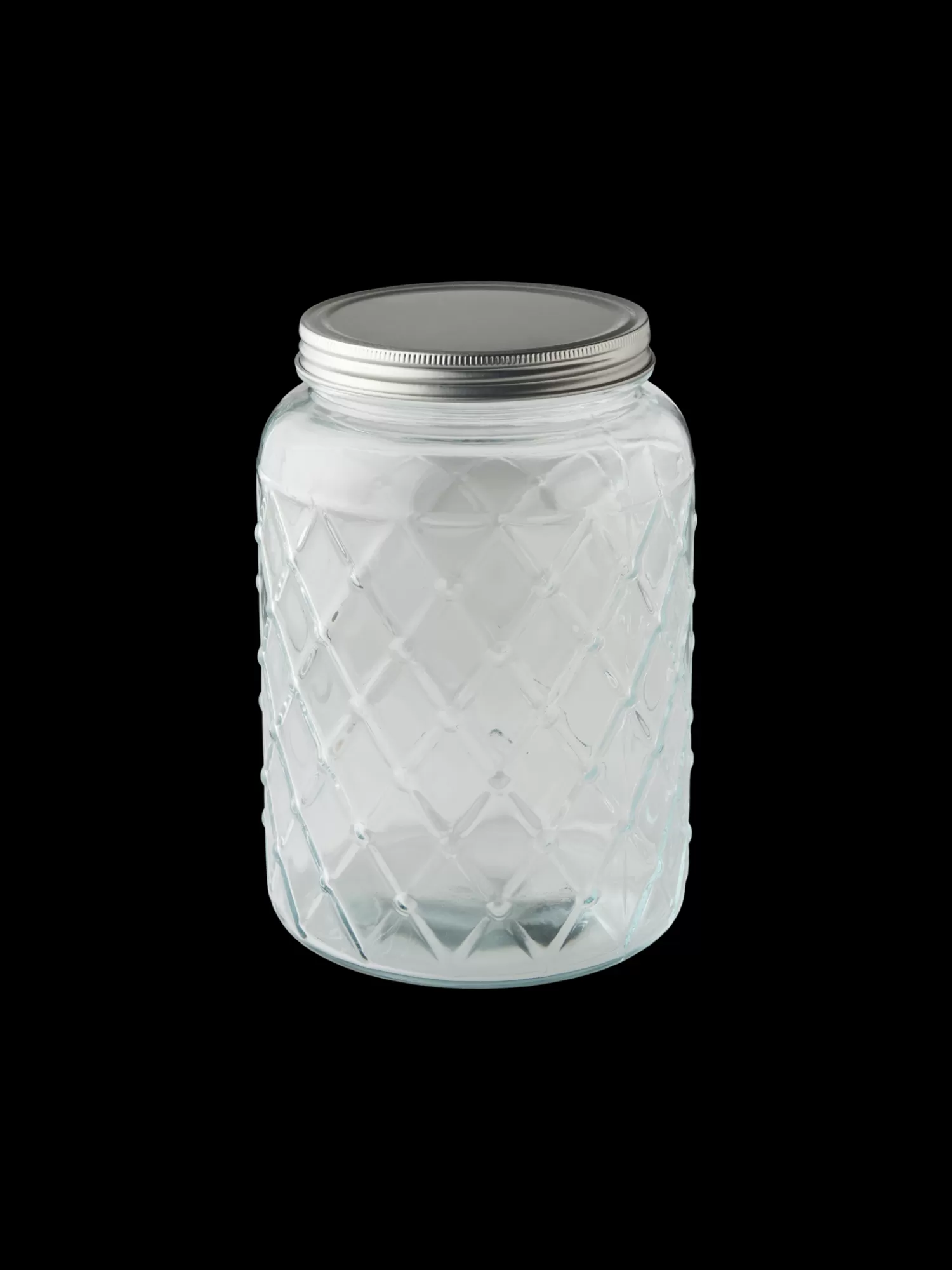 Søstrene Grene Glas Med Låg 3700 Ml Clear Hot