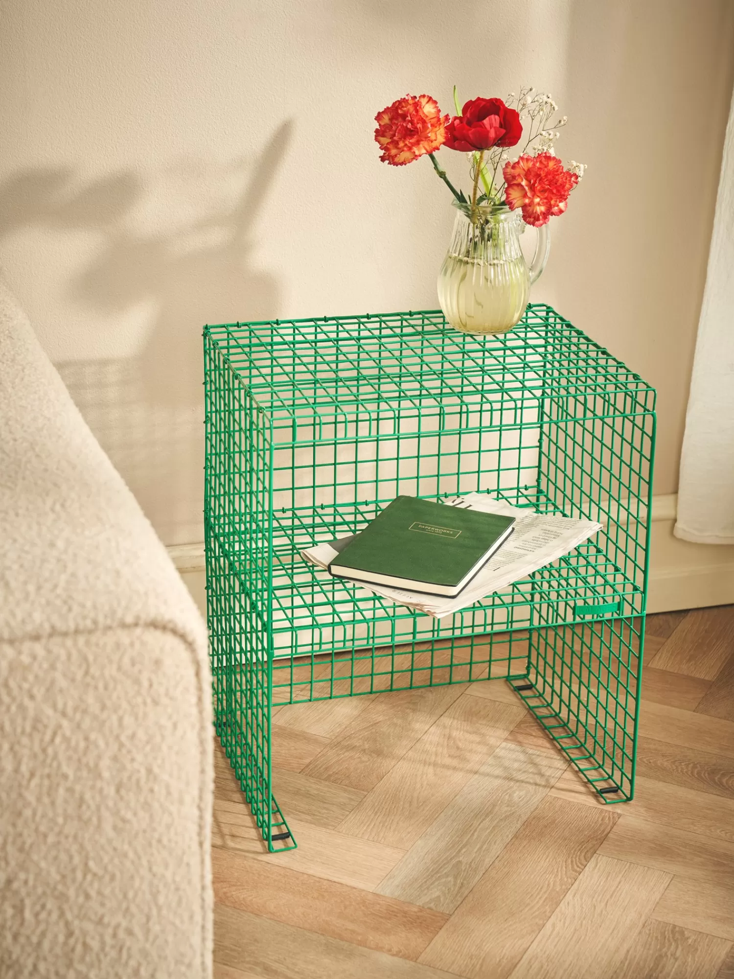 Søstrene Grene GRID SIDE TABLE Sidebord Green Cheap