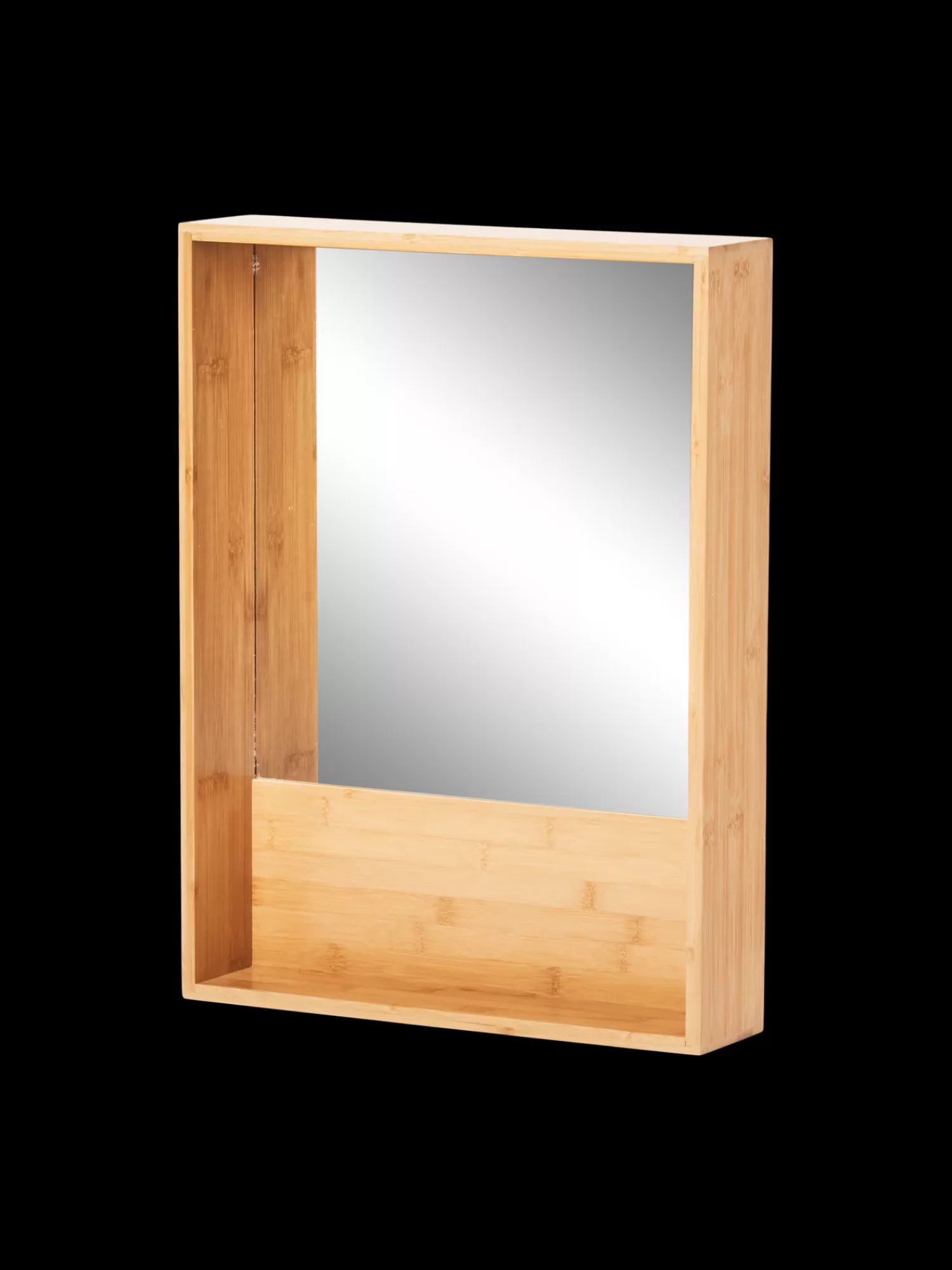 Søstrene Grene Hylde Med Spejl Medium Wood Flash Sale