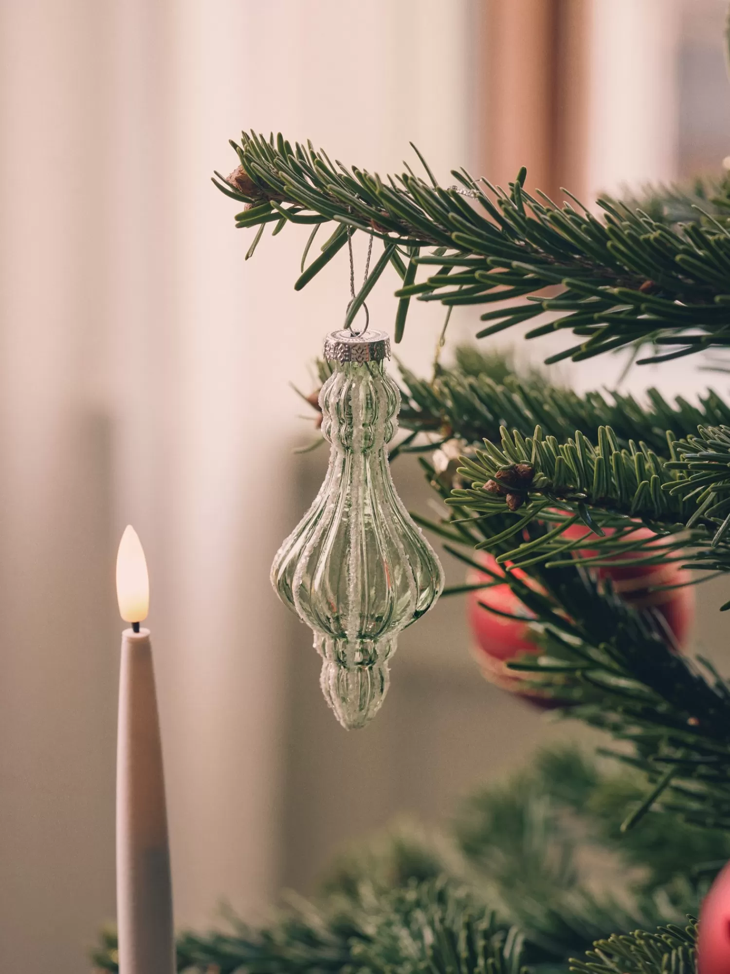 Søstrene Grene Julekugle Ø10 Green Shop