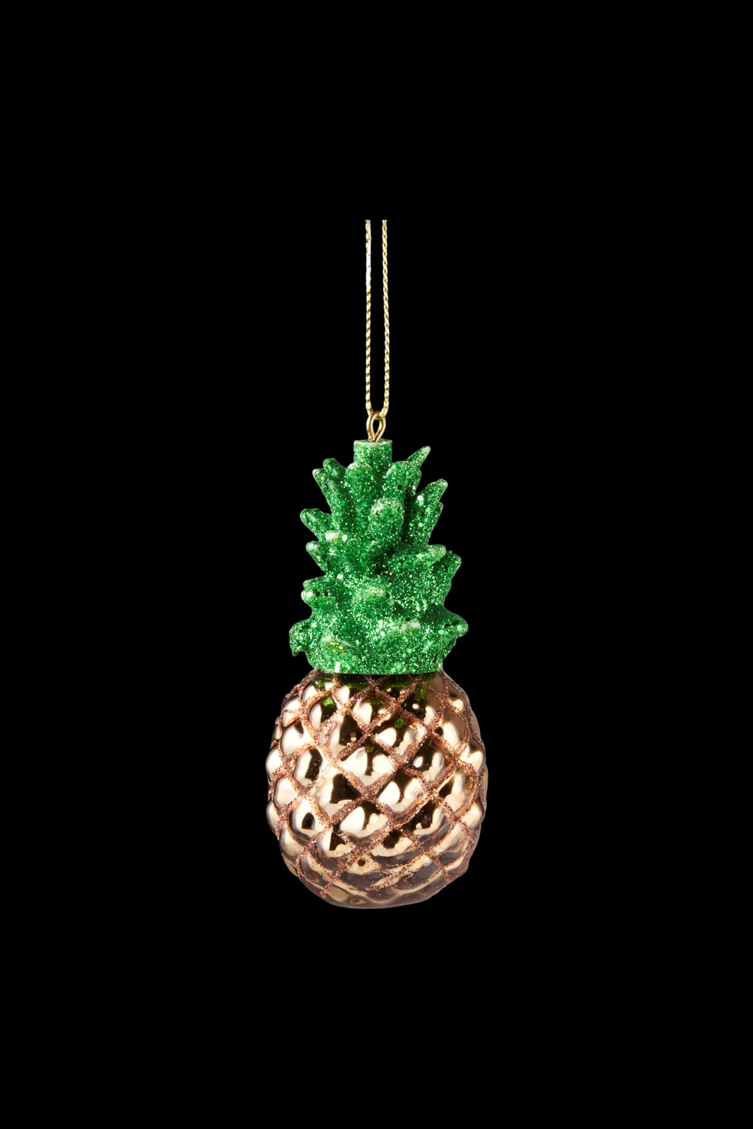 Søstrene Grene Juleophæng Med Ananas Gold Fashion