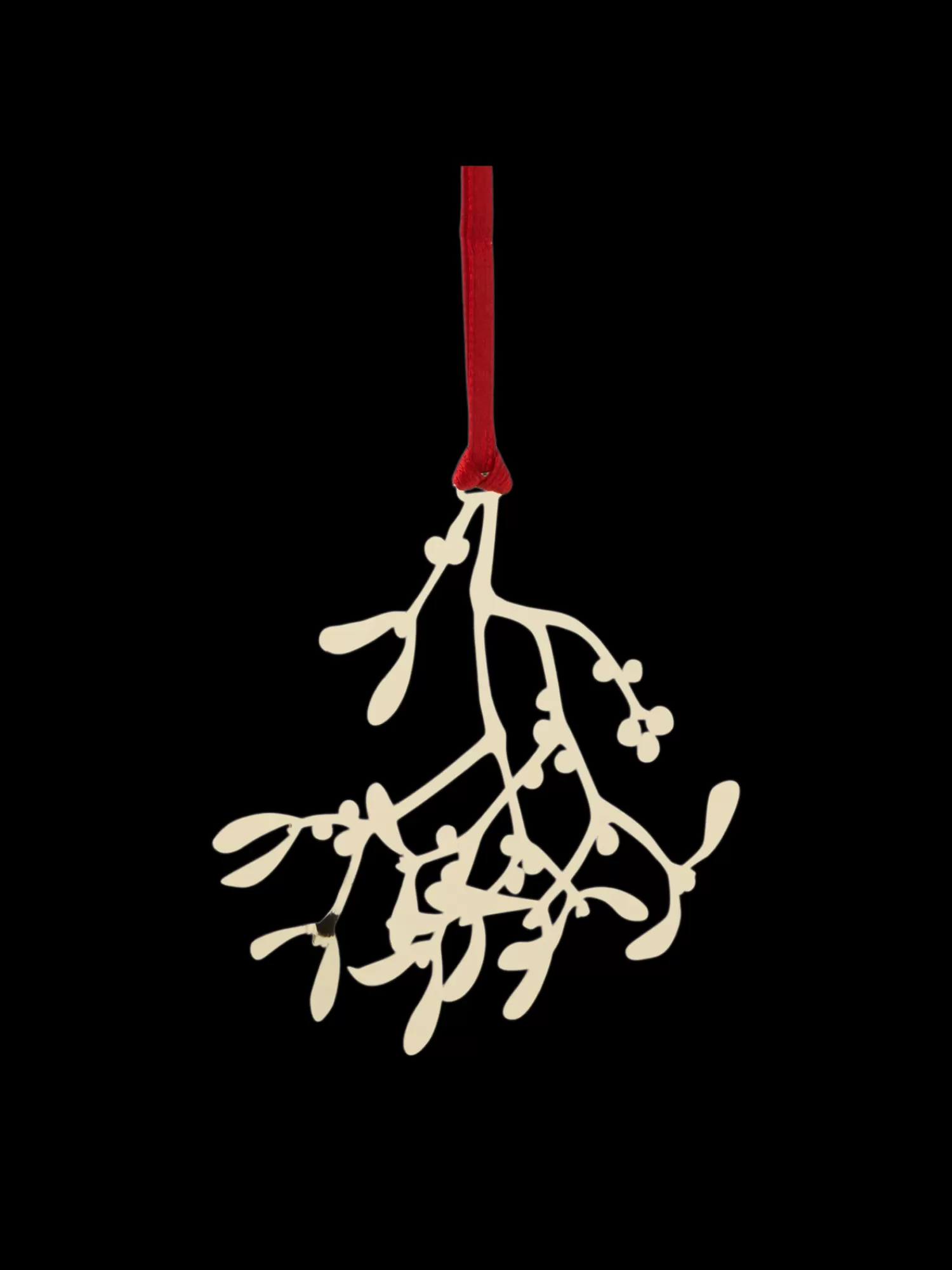 Søstrene Grene Juleophæng Med Mistelten Gold Cheap
