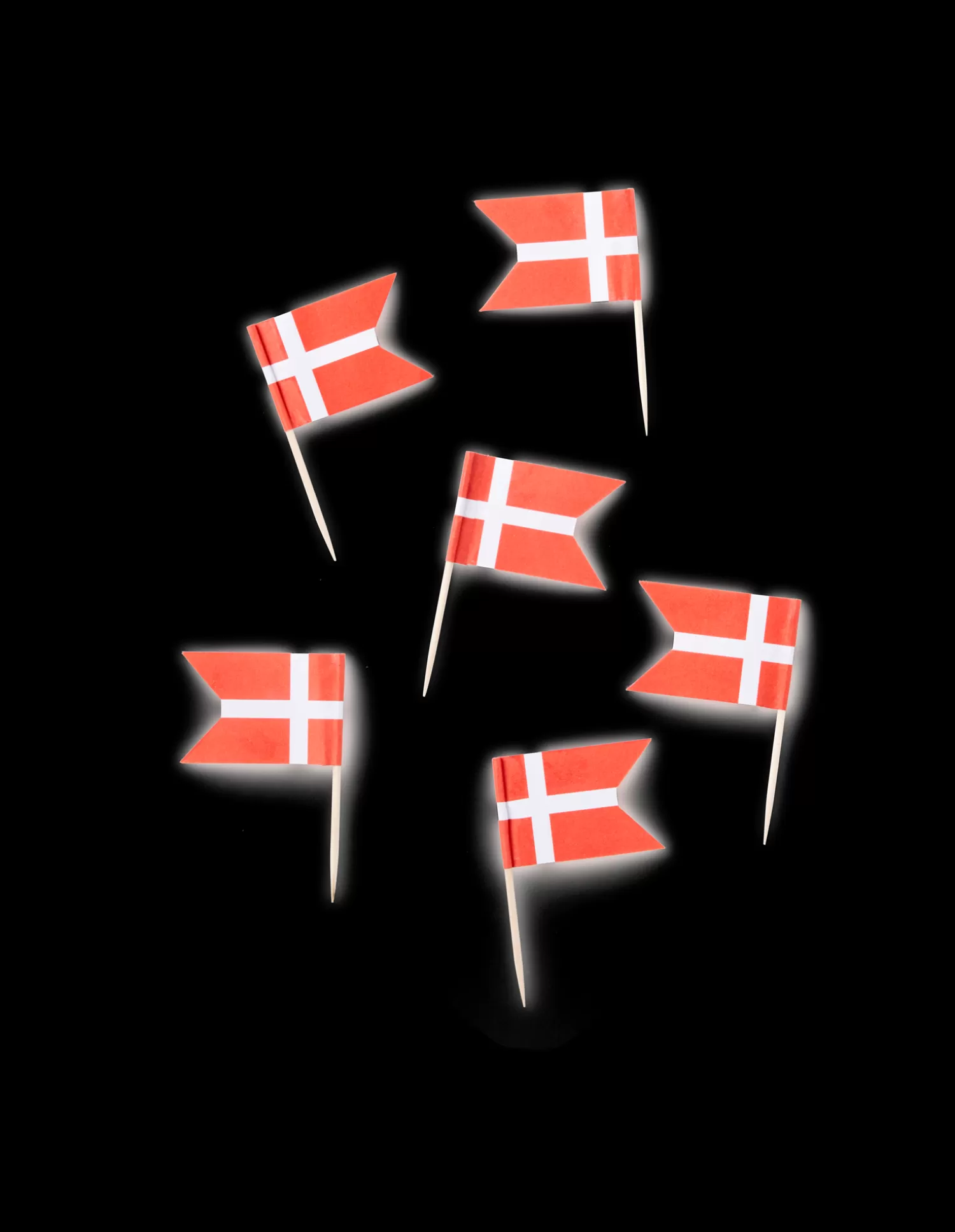 Søstrene Grene Mini Dannebrogsflag Red Discount