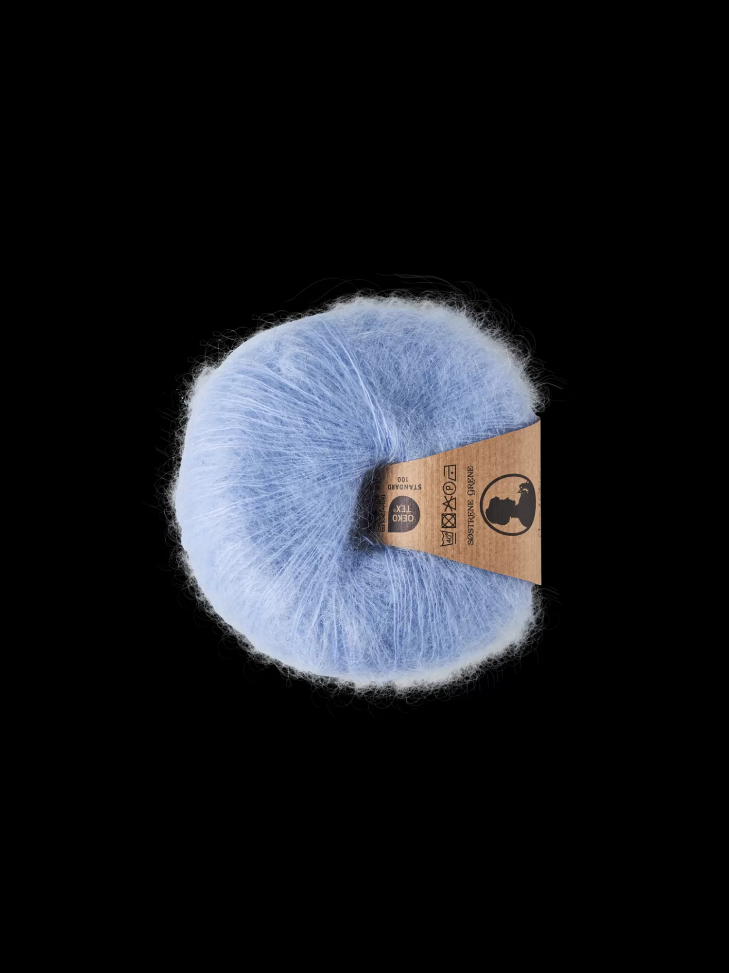 Søstrene Grene Mohairgarn Med Nylon Light Blue Fashion