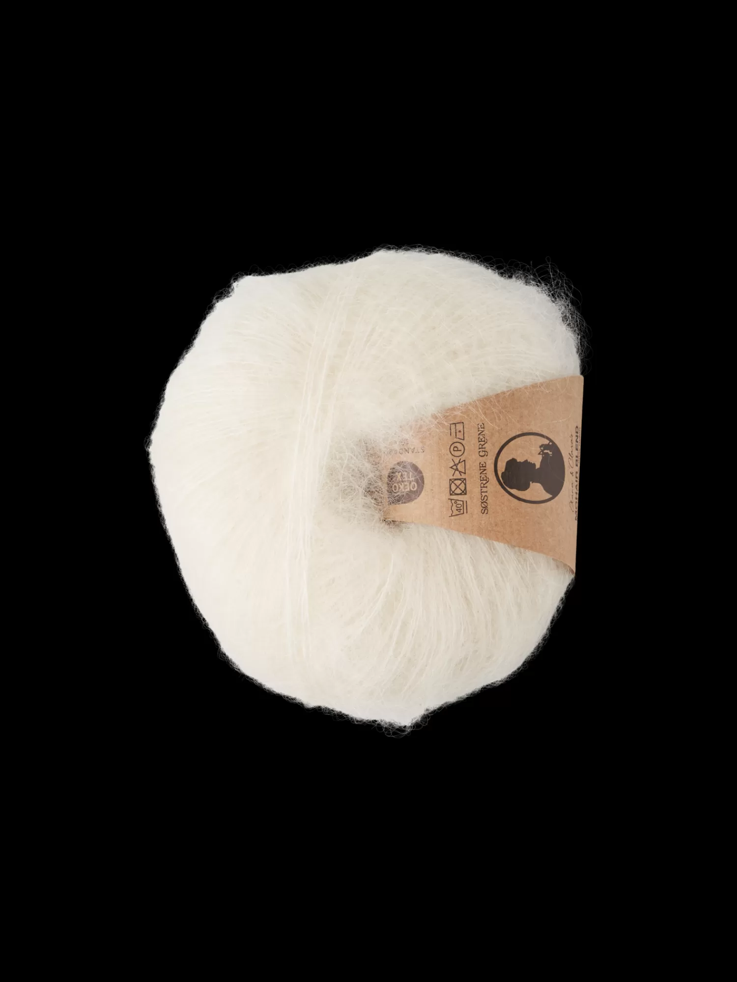 Søstrene Grene Mohairgarn Med Nylon Off White Cheap