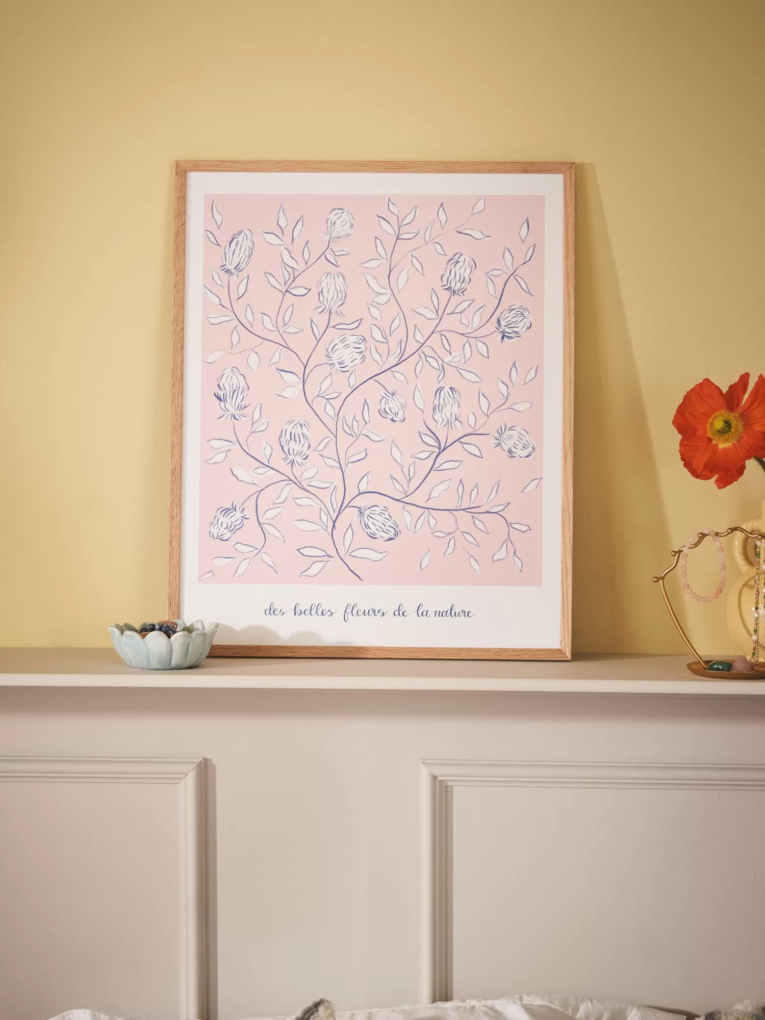 Søstrene Grene Plakat 40 X 50 Rose Discount