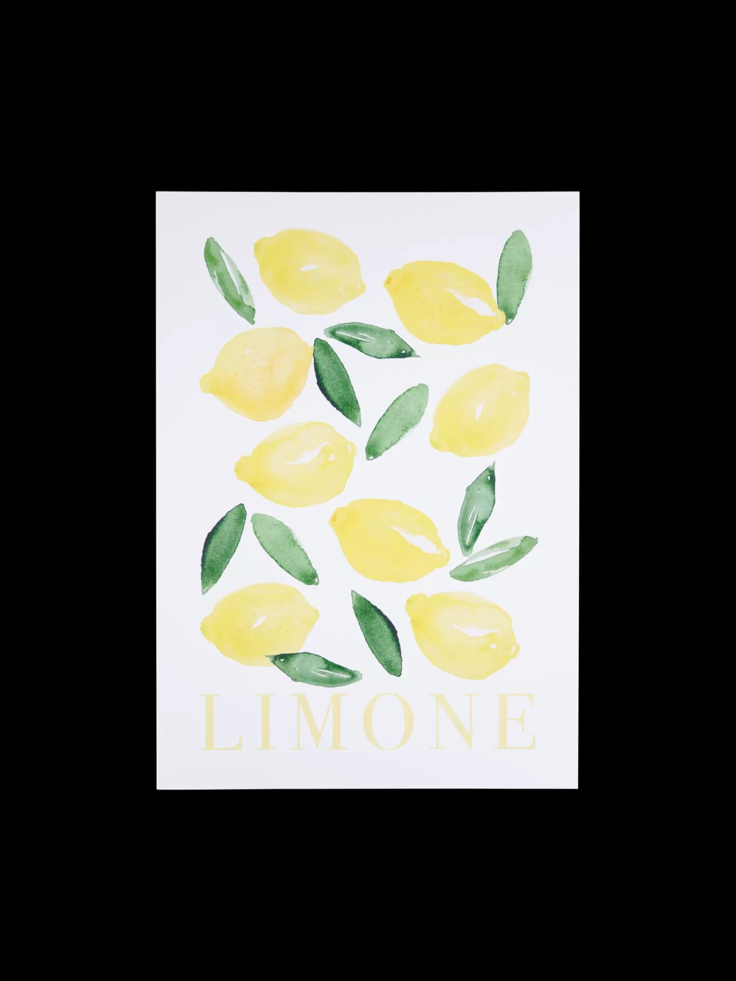 Søstrene Grene Plakat A3 Yellow Fashion