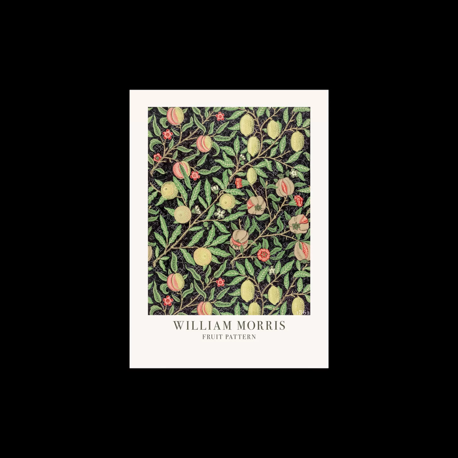 Søstrene Grene Plakat Fruit Pattern 50 X 70 Fern Green Flash Sale