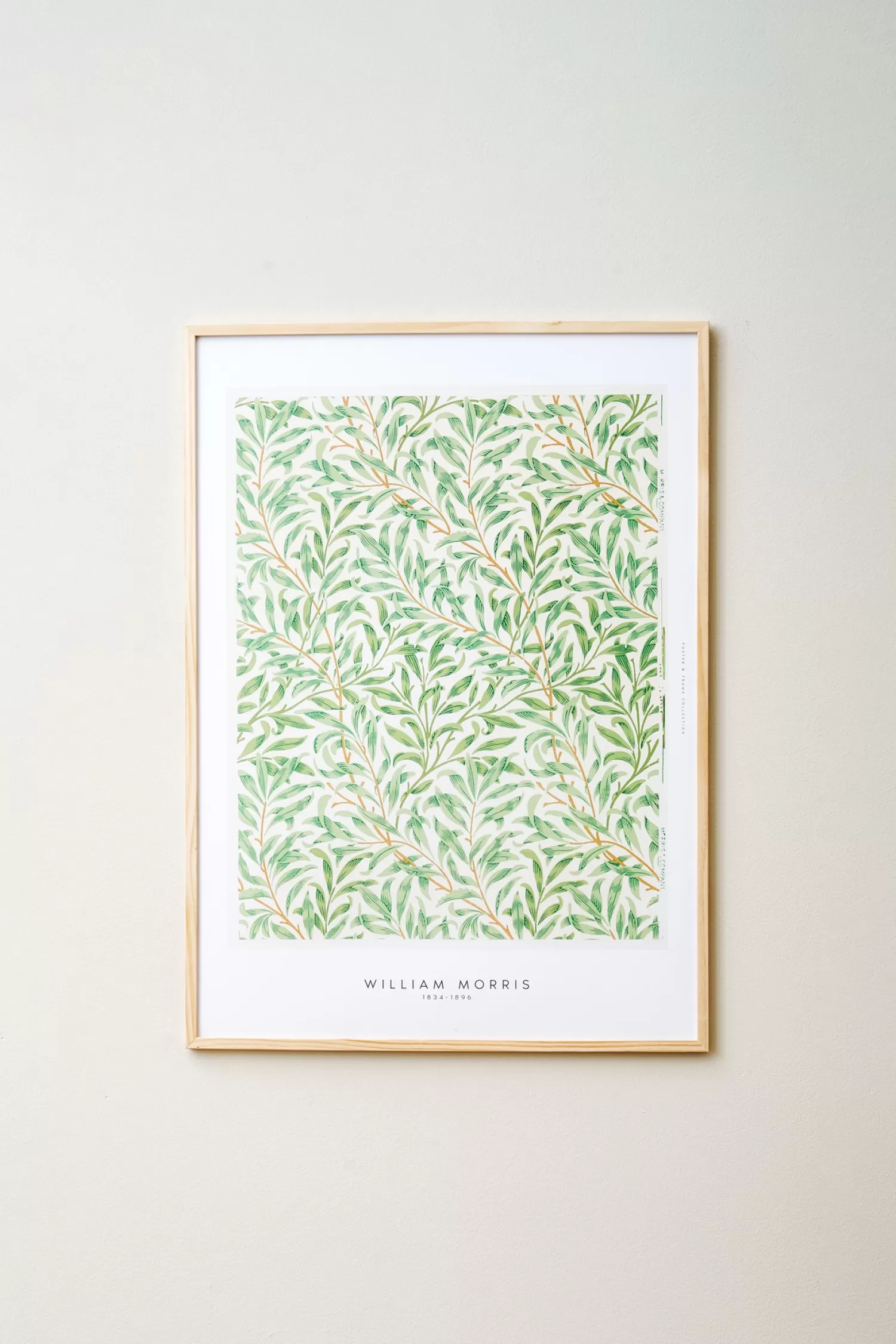 Søstrene Grene Plakat Green Leaves 50 X 70 Pine Green New