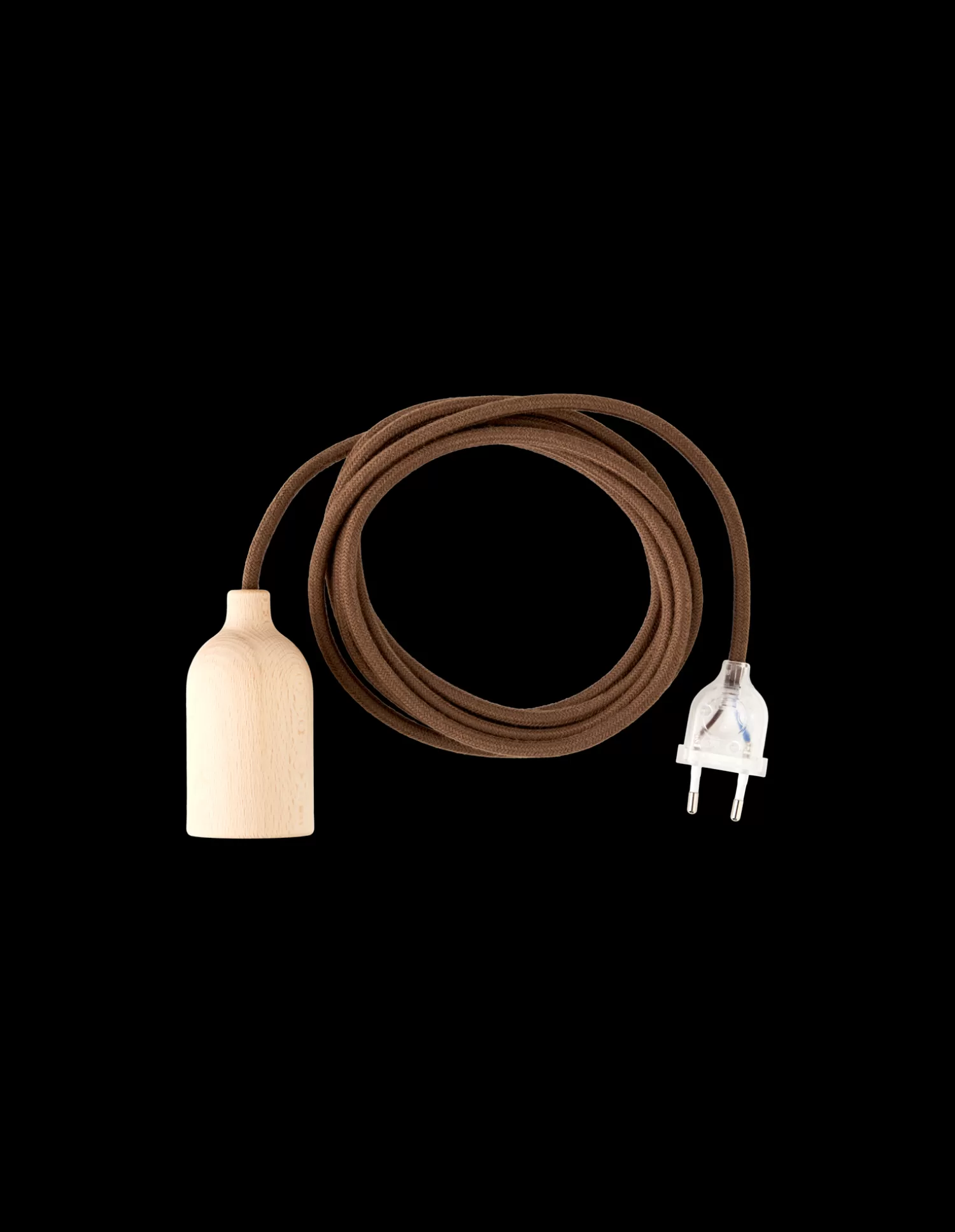 Søstrene Grene Plug-in Pendellampe Natural Brown Outlet