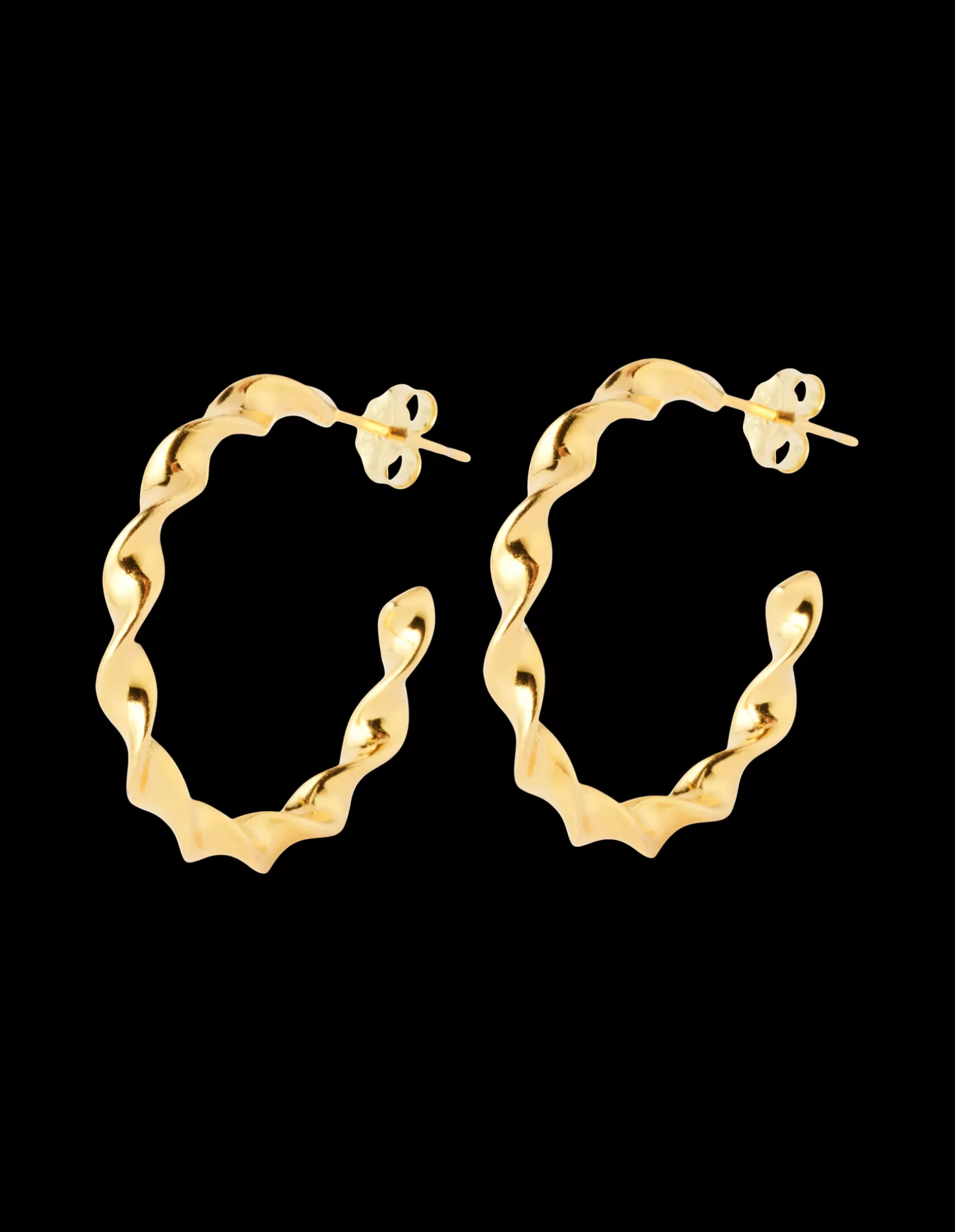 Søstrene Grene Rihanna Hoops Gold Best Sale