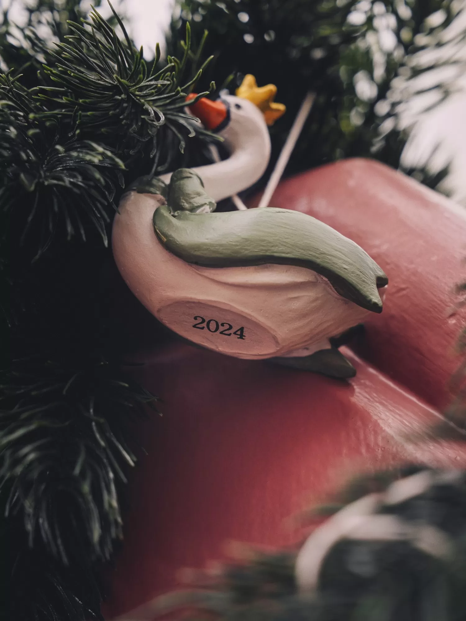 Søstrene Grene Årsornament 2024 White Best Sale