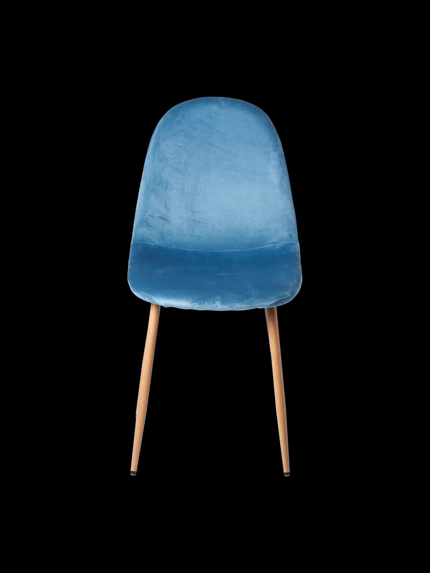 Søstrene Grene Stol I Velour Storm Blue New