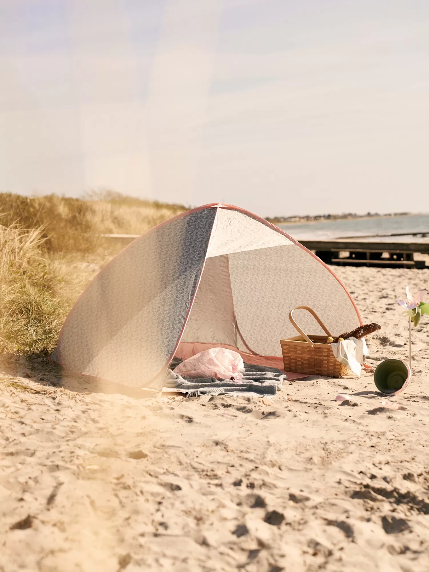 Søstrene Grene Strandtelt Til Børn Dusty Green Shop