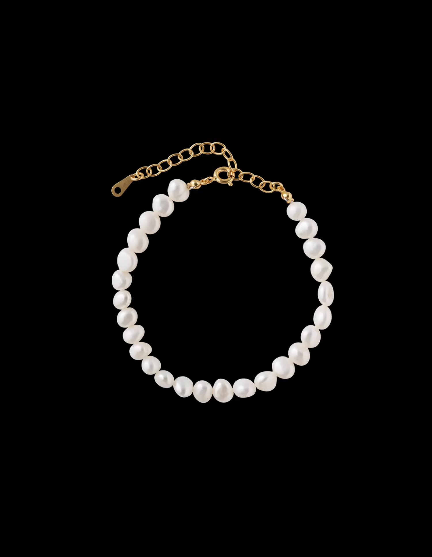 Søstrene Grene Timeless Pearl-armbånd White Discount