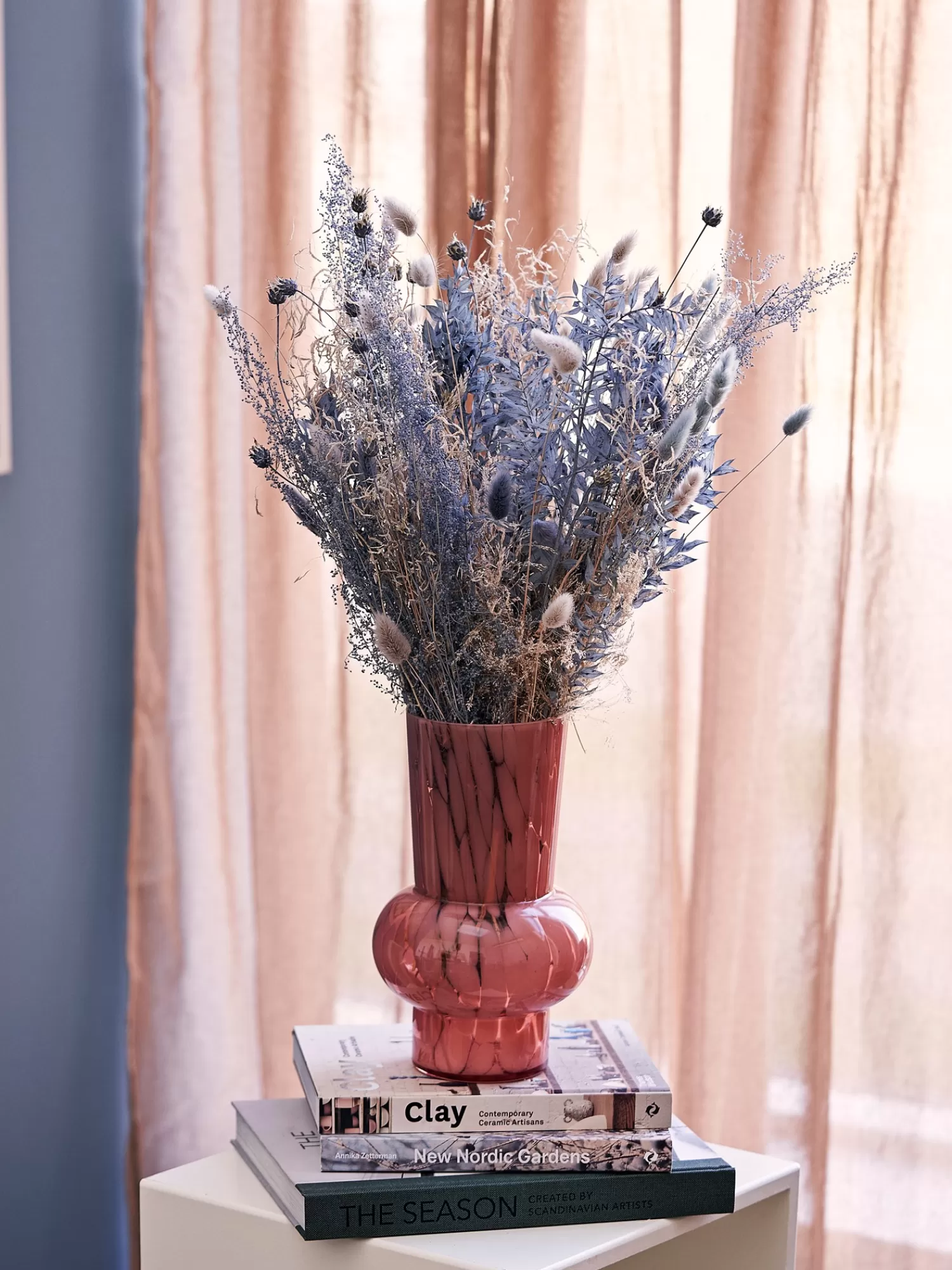 Søstrene Grene Tørrede Blomster Laven Medium Lavender Online