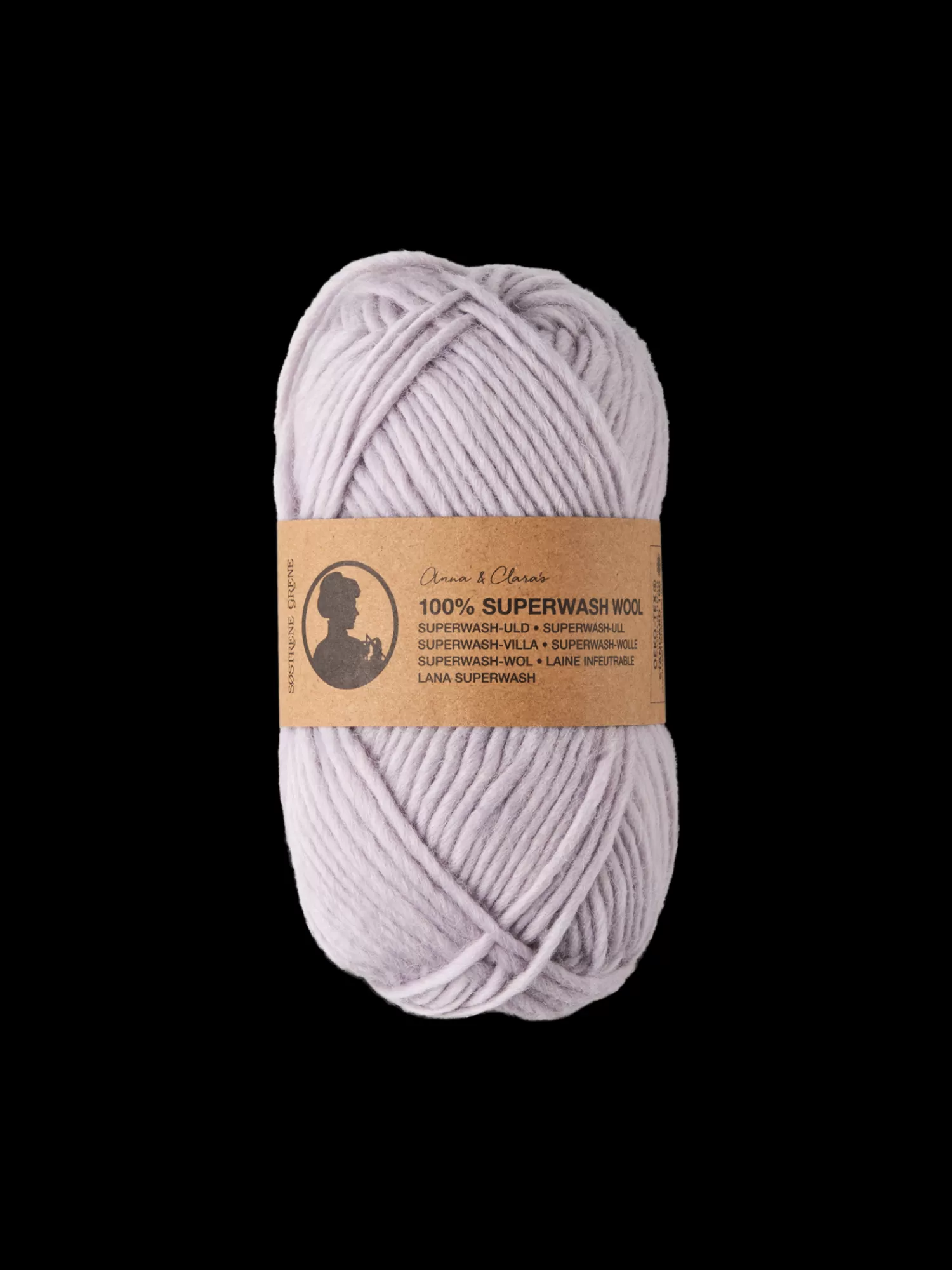 Søstrene Grene Uldgarn Misty Purple Best Sale