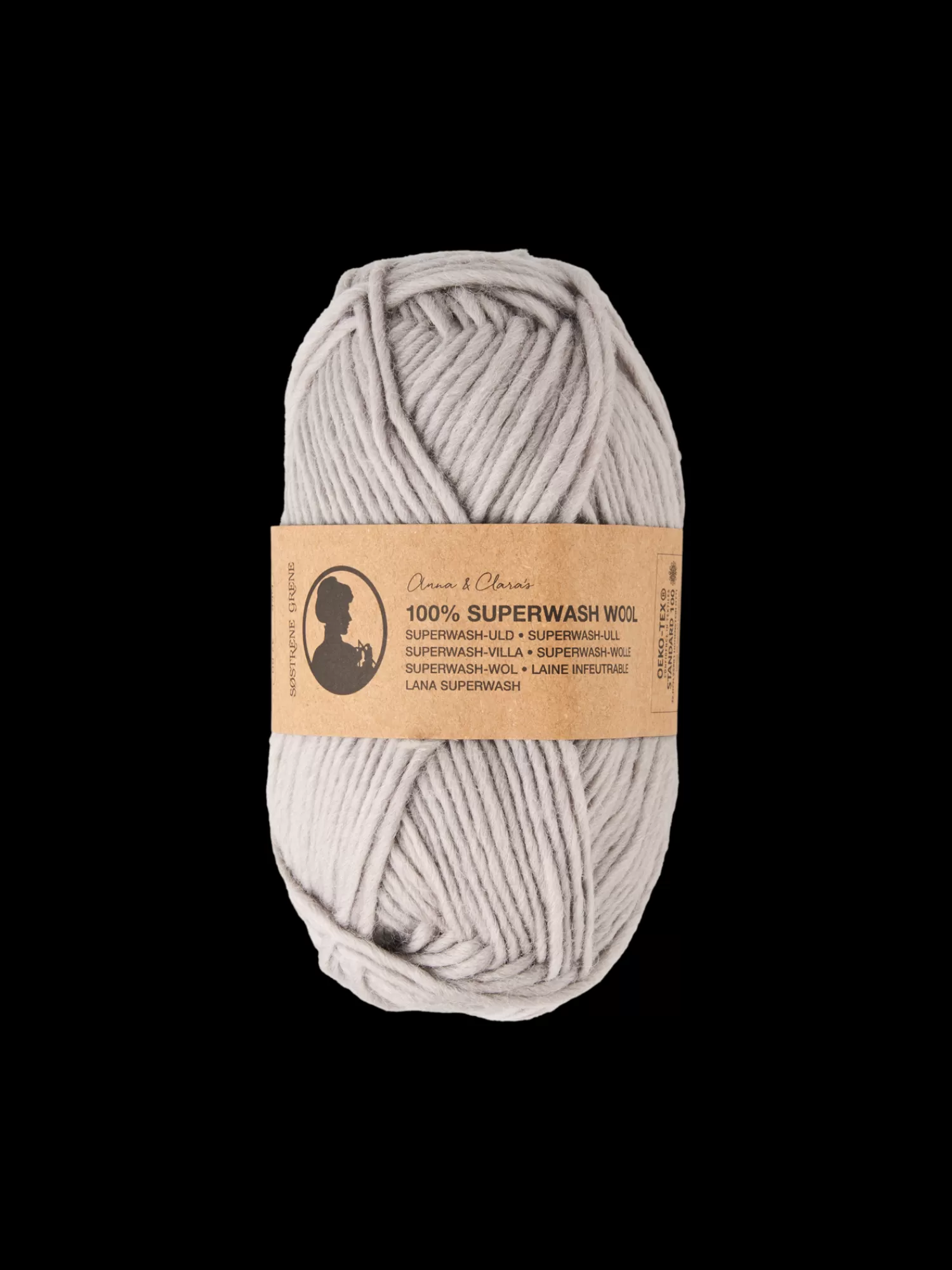 Søstrene Grene Uldgarn Cool Grey Best Sale