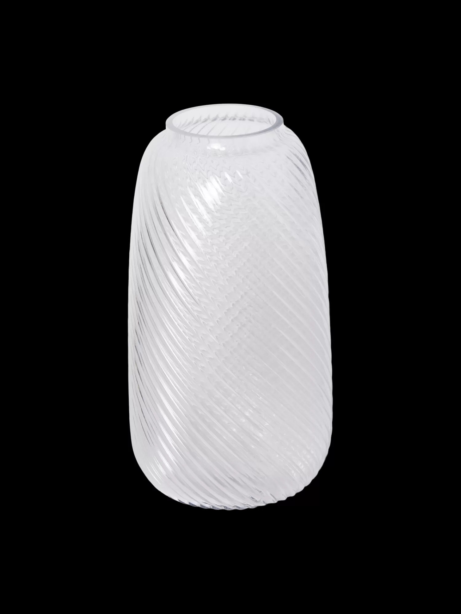 Søstrene Grene Vase Clear Hot