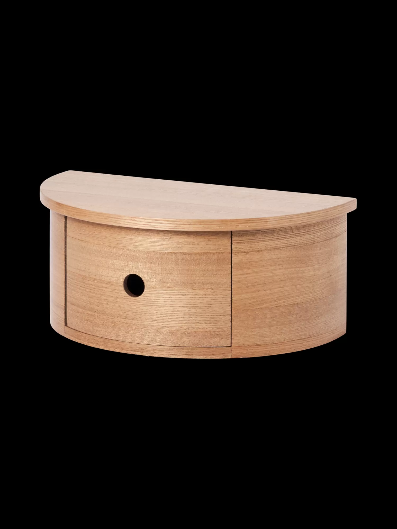 Søstrene Grene Væghylde Med Skuffe Medium Wood Outlet