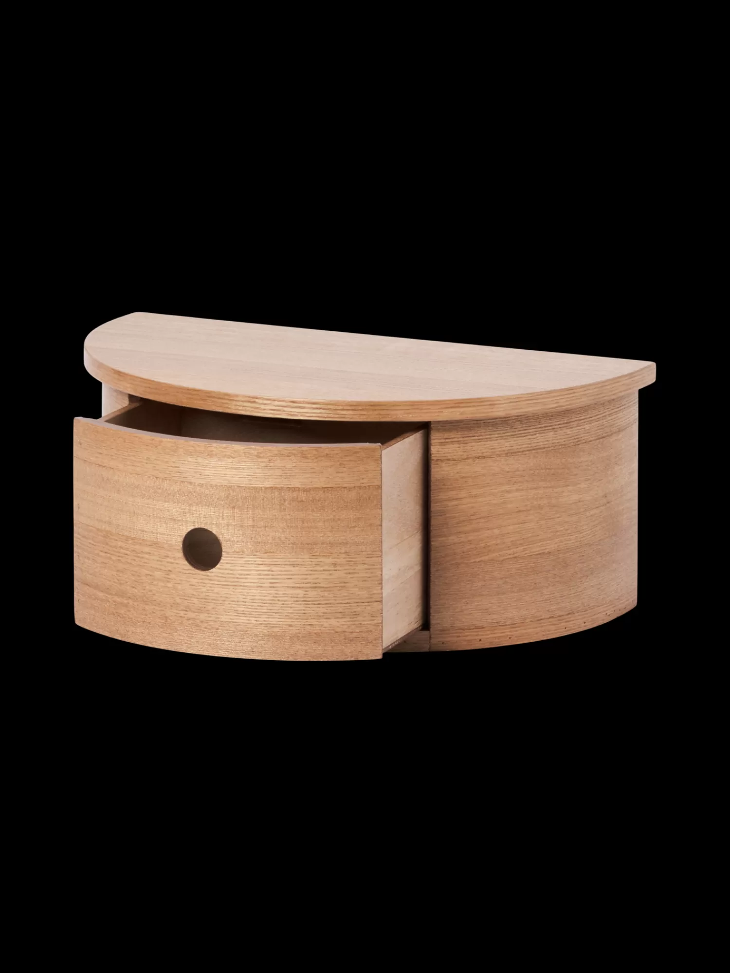 Søstrene Grene Væghylde Med Skuffe Medium Wood Outlet