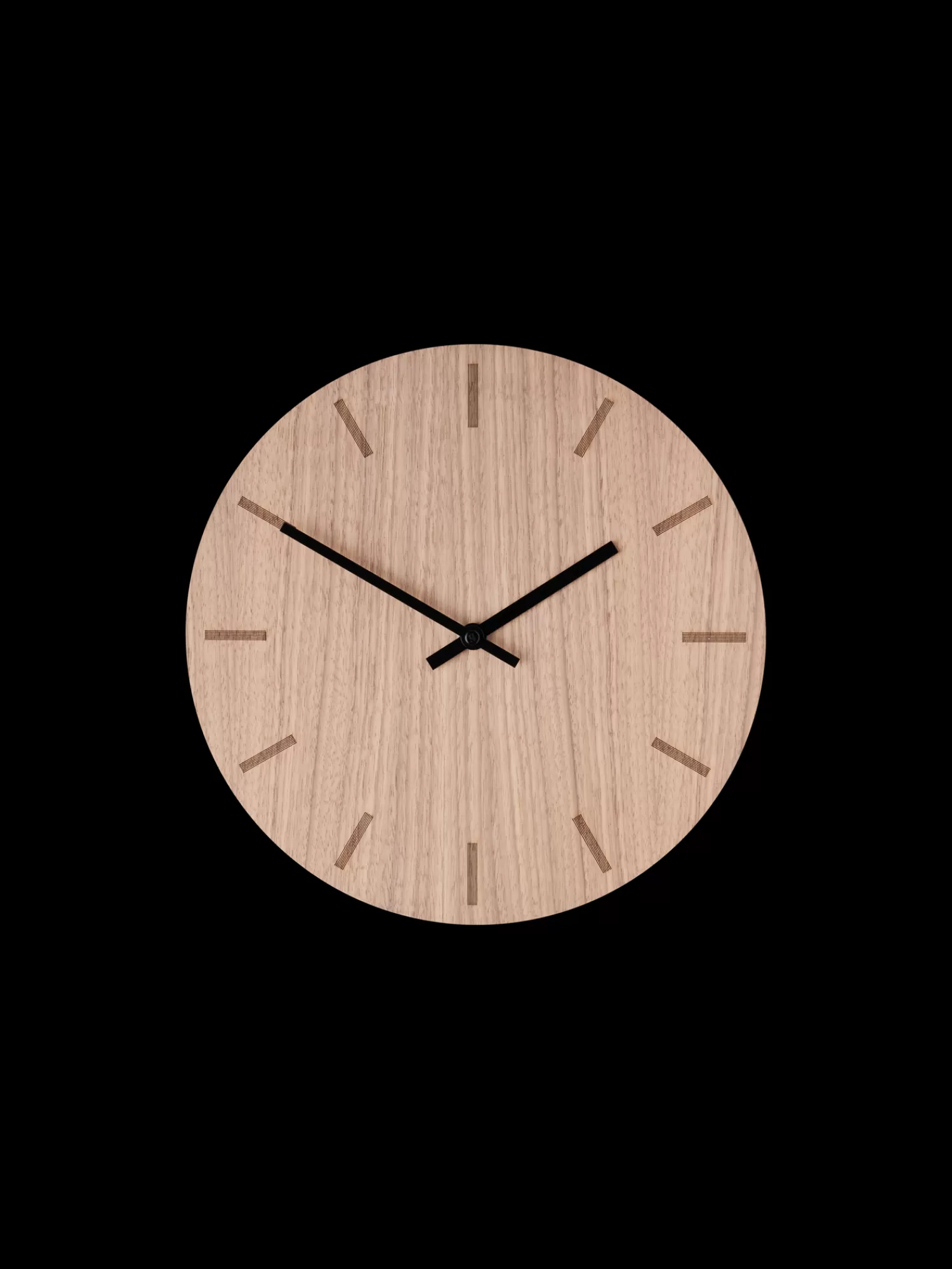 Søstrene Grene Vægur Walnut Ø28 Dark Wood Online