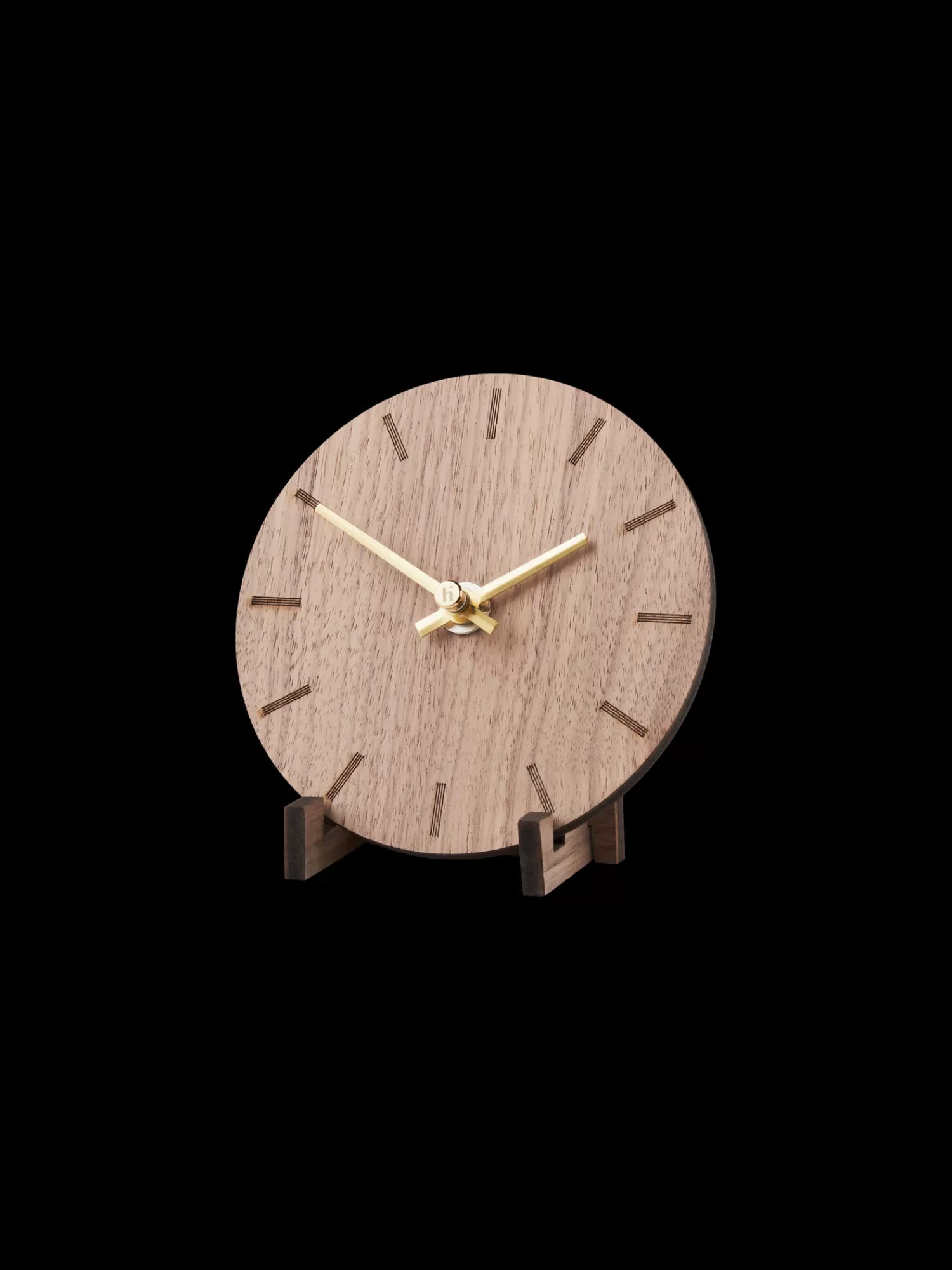 Søstrene Grene Vægur Walnut Ø12 Dark Wood Online