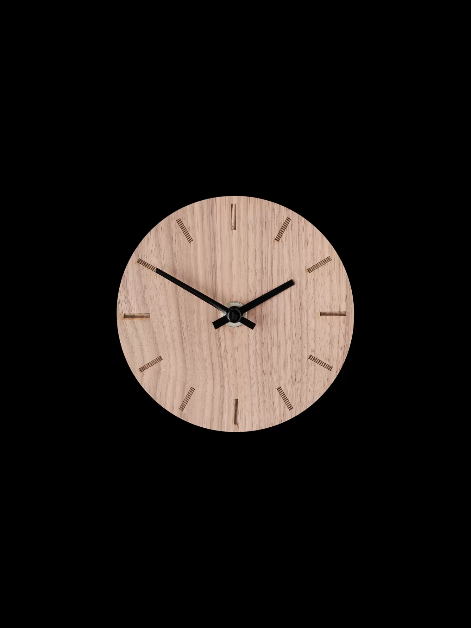 Søstrene Grene Vægur Walnut Ø12 Dark Wood Cheap