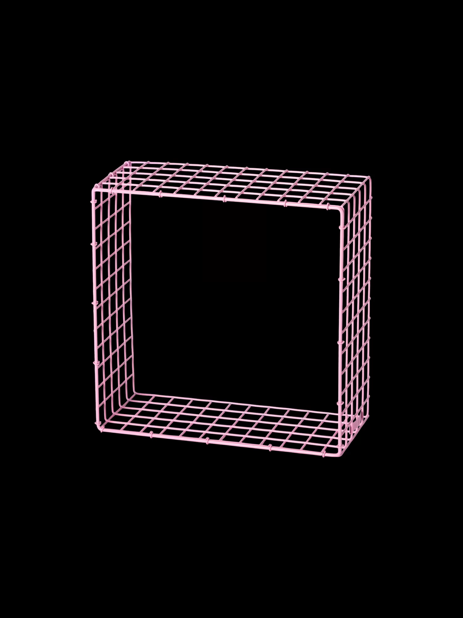 Søstrene Grene WIRE SQUARE Hylde Rose Cheap