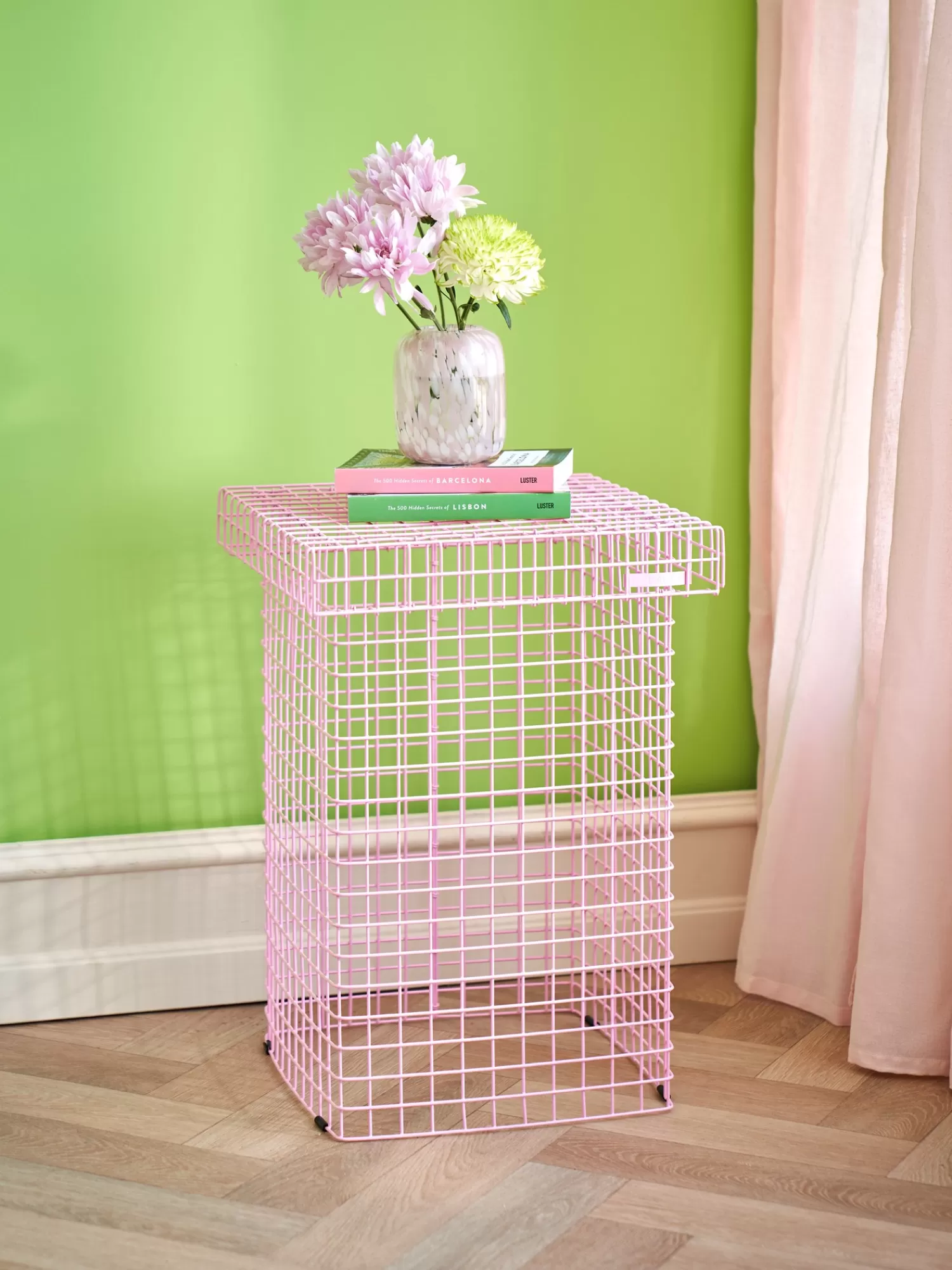 Søstrene Grene WIRE STOOL Stol Rose Outlet