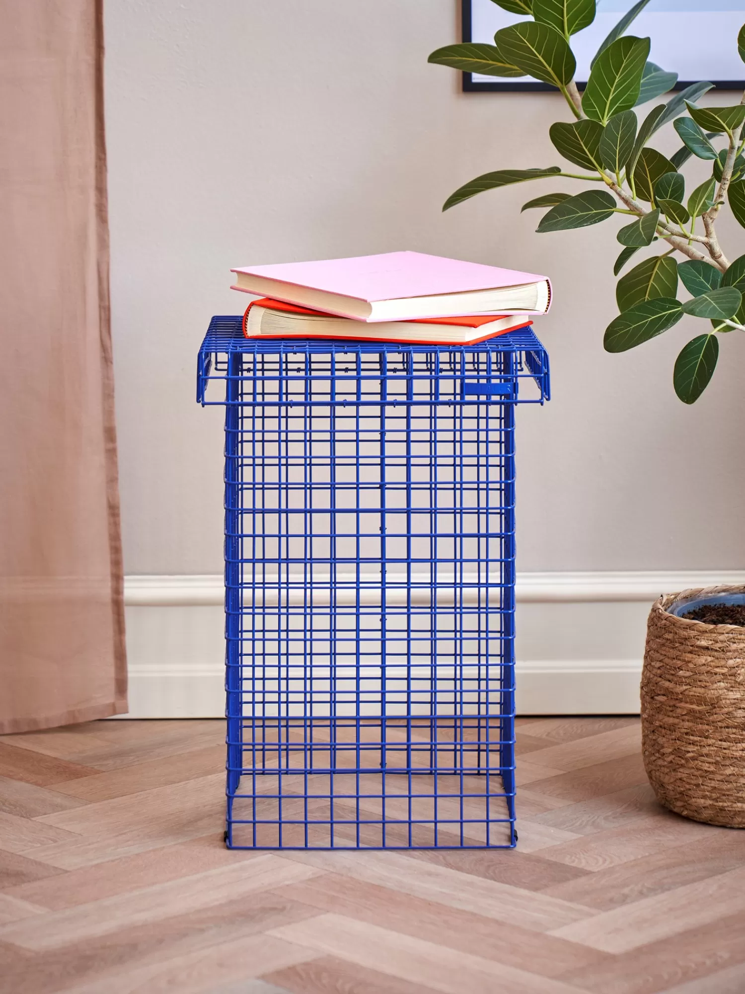 Søstrene Grene WIRE STOOL Stol Navy Cheap